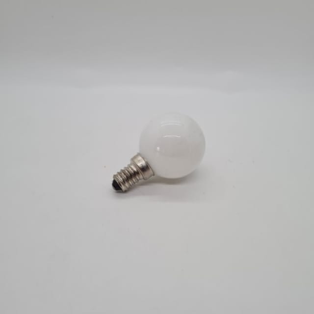 Compra BOMBILLA INCANDESCENTE E-14/S REDONDA G45MM BLANCA 40W