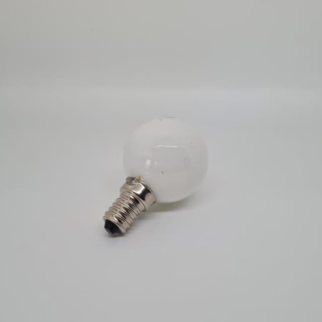 Compra BOMBILLA INCANDESCENTE E-14/S REDONDA G45MM BLANCA 60W