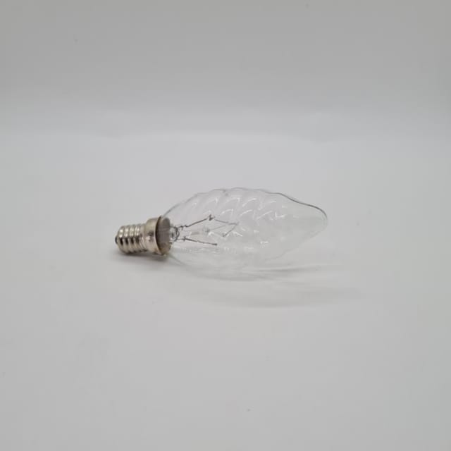 Compra BOMBILLA INCANDESCENTE E-14/S VELA TORNEADA CLARA 25W