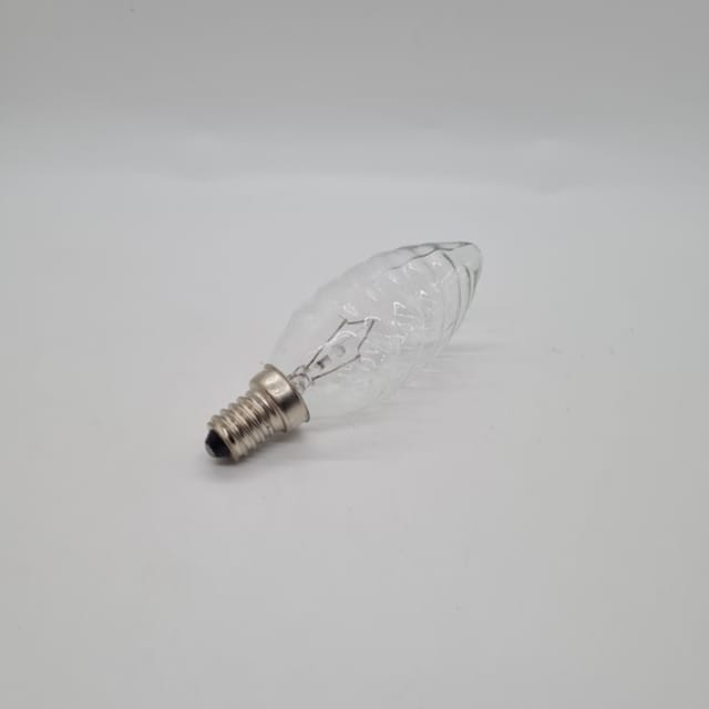 Compra BOMBILLA INCANDESCENTE E-14/S VELA TORNEADA CLARA 40W