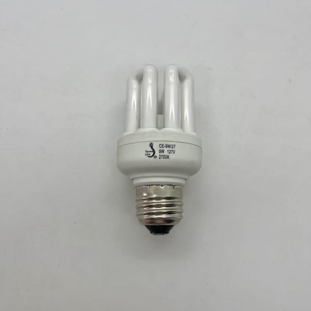 Compra BOMBILLA FLUORESCENTE 4U 9W 127V 2700K