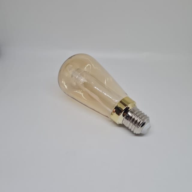 Compra BOMBILLA LED vintage ST64 ambar claro 3W 2000K 90-130V dimmerizable