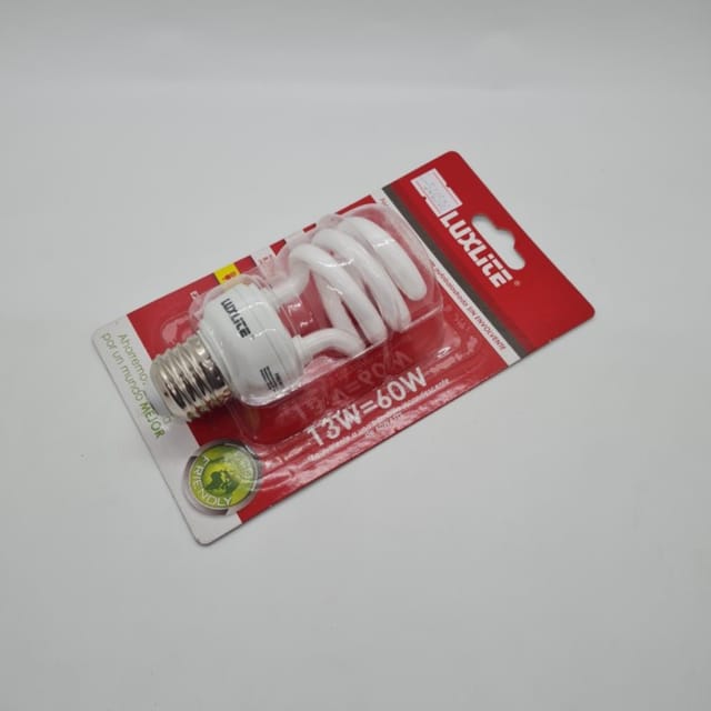 Compra BOMBILLA FLUORESCENTE ESPIRAL 13W 120V 2700K T2