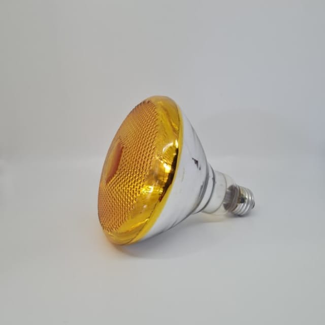 Compra REFLECTOR INCANDESCENTE INTEMPERIE 75W COLOR AMARILLO