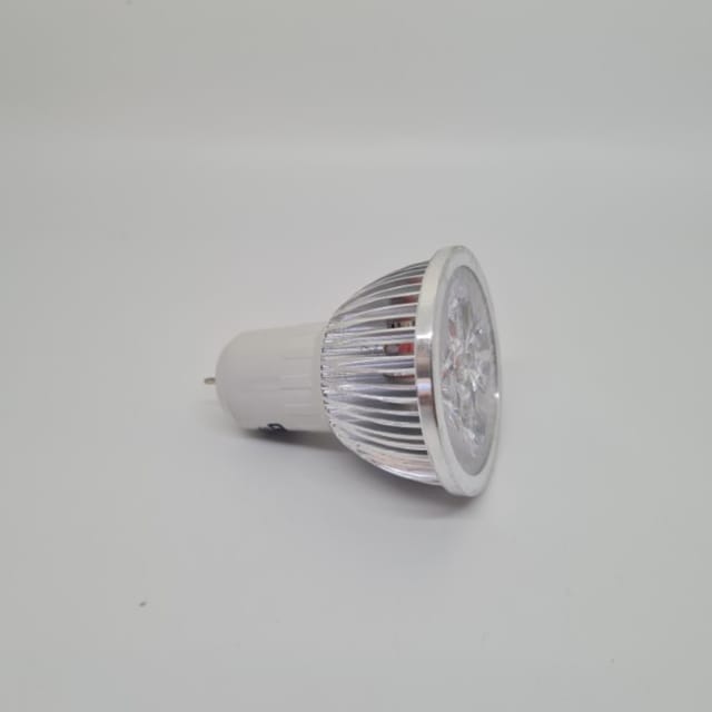 Compra REFLECTOR LED MR16 4W 3000K c/reflector de aluminio, 4 leds, 50x63mm, 127V