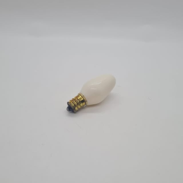 Compra CHILE INCANDESCENTE CANDELABRA COLOR CERAMICO BLANCO C7 5W E12