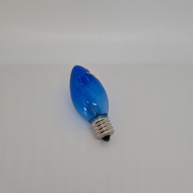 Compra CHILE INCANDESCENTE INTERMEDIO COLOR TRANSPARENTE AZUL 7W C9