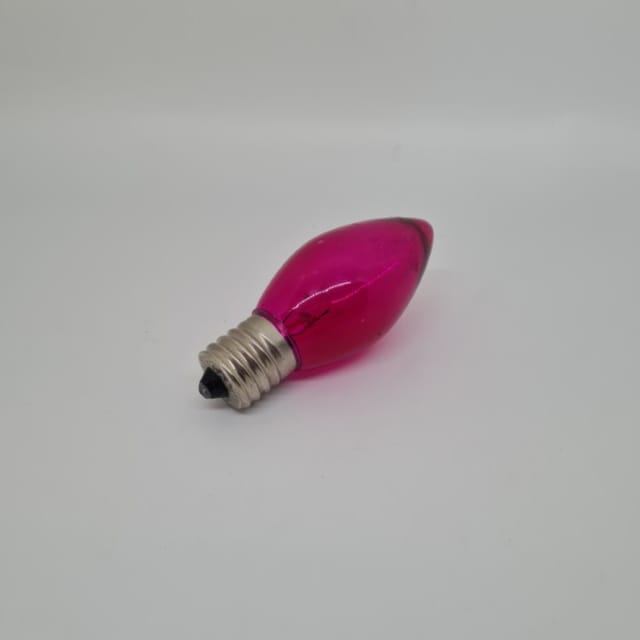 Compra CHILE INCANDESCENTE INTERMEDIO COLOR TRANSPARENTE ROSADO 7W C9