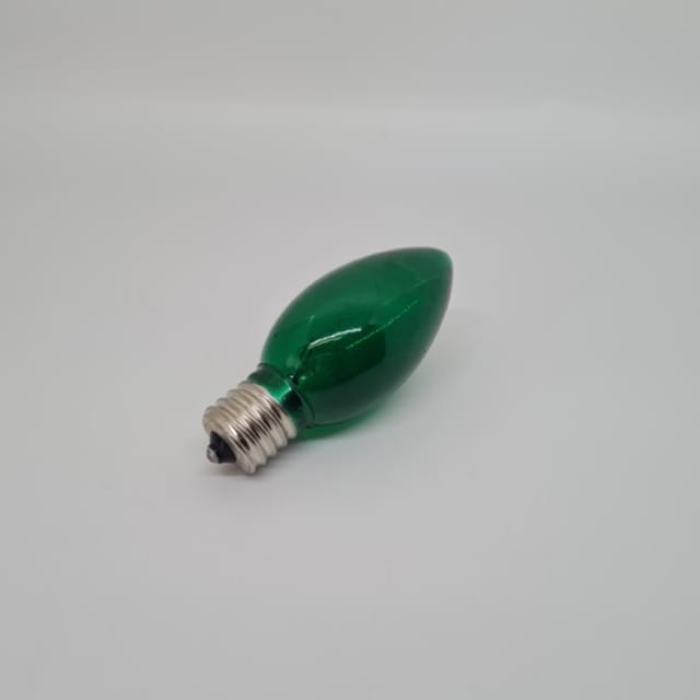 Compra CHILE INCANDESCENTE INTERMEDIO COLOR TRANSPARENTE VERDE 7W C9