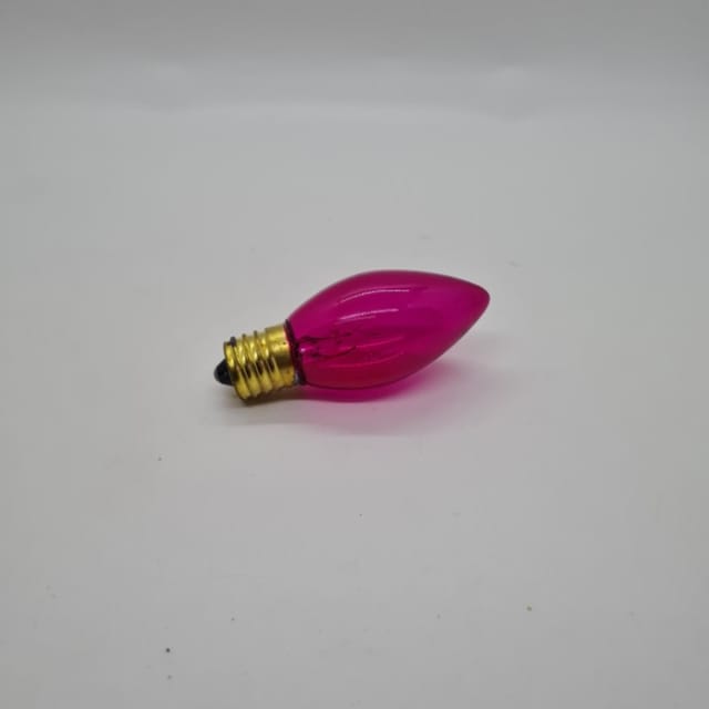 Compra CHILE INCANDESCENTE INTERMEDIO FLASHER TRANSPARENTE ROSADO 9W