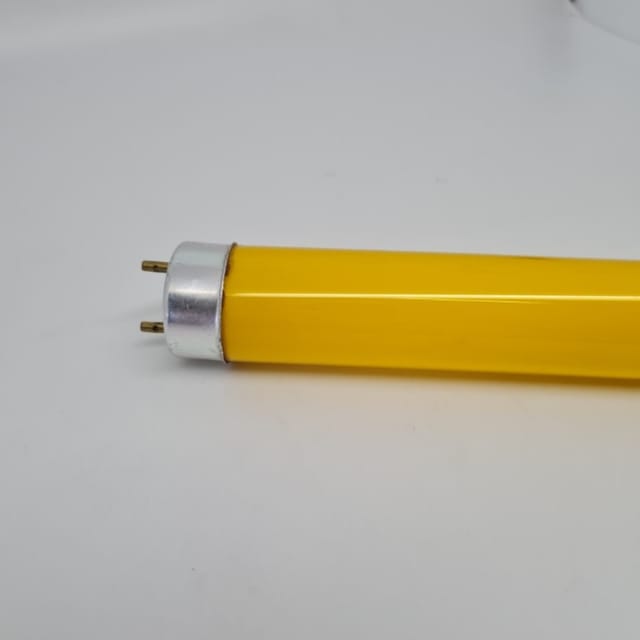 Compra TUBO FLUORESCENTE COLOR 10W AMARILLO CERAMICO T8