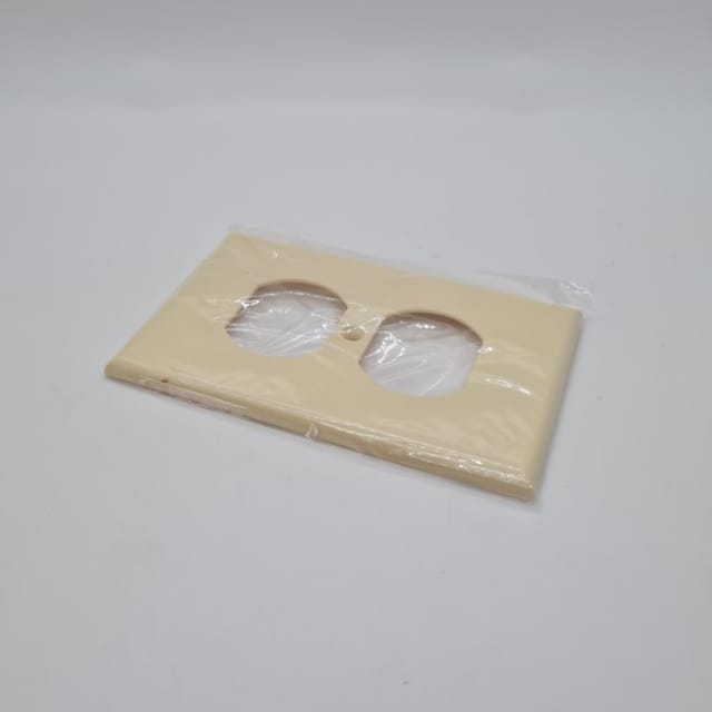 Compra PLACA DOBLE BAQUELITA LISA MARFIL  132V