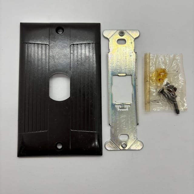 Compra PLACA INTERCAMBIABLE BAQUELITA SENCILLA VERTICAL