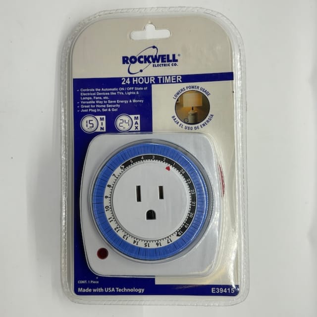 Compra SWITCH TIEMPO  15A 125V 1875W Rockwell