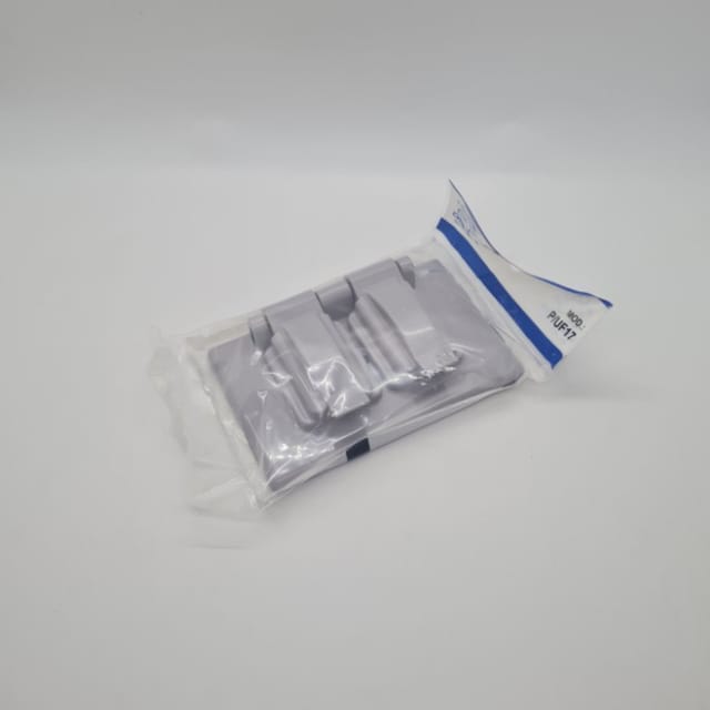 Compra PLACA DOBLE CON TAPADERAS PLASTICAS
