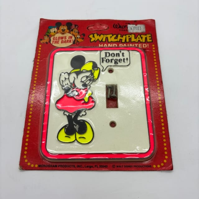 Compra PLACA DECORATIVA SWITCH 'MINNIE MOUSE'