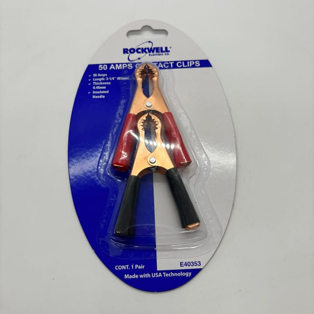 Compra CLIP CAIMAN 50A (juego de 2, negro rojo) Rockwell