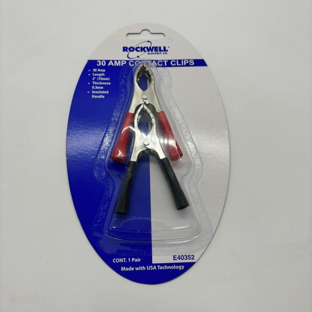 Compra CLIP CAIMAN 30A (juego de 2, negro y rojo) Rockwell