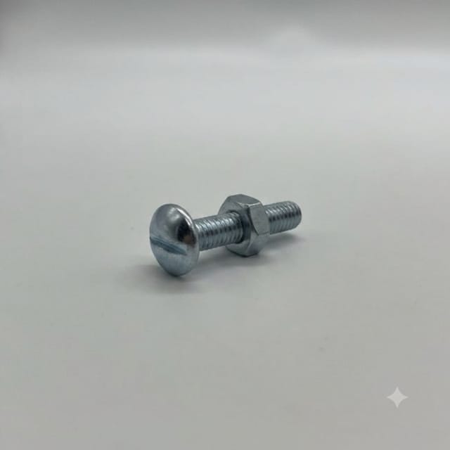Compra TORNILLO CABEZA REDONDA CON TUERCA 1/8 X 3/4"
