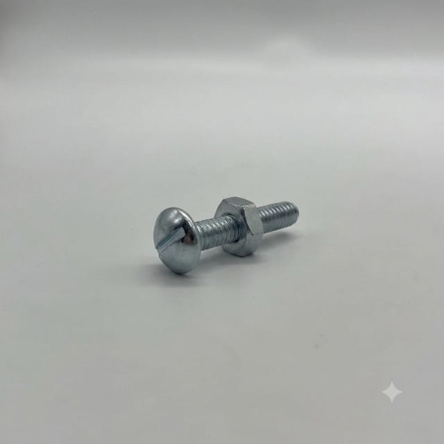 Compra TORNILLO CABEZA REDONDA CON TUERCA 5/32 X 3/4"