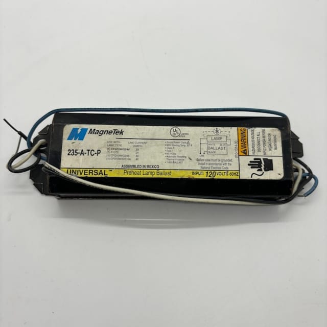 Compra BALASTRO FLUORESCENTE 1 X 13W T5 PREHEAT (PRECALENTAMIENTO) 60HZ 0.29A