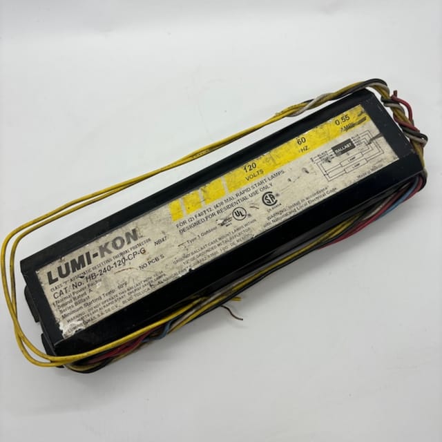 Compra BALASTRO FLUORESCENTE 2 X 40W RAPID START (ENCENDIDO RAPIDO) Factor de Potencia Normal (NPF)  120V