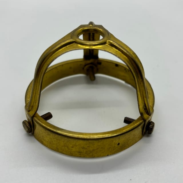 Compra SOSTENEDOR VIDRIO 2 1/4" BRONCE BRILLANTE