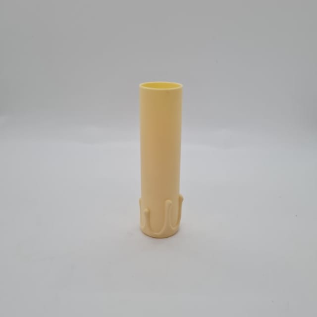 Compra CANDELA PLASTICA (CUBIERTA) E-27 MARFIL 3 15/16" 100mm