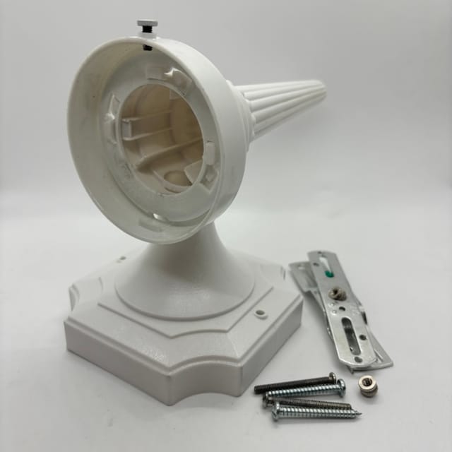 Compra LAMPARA DE PARED INTEMPERIE 3 1/4" DRB-10 BLANCA (SIN VIDRIO)