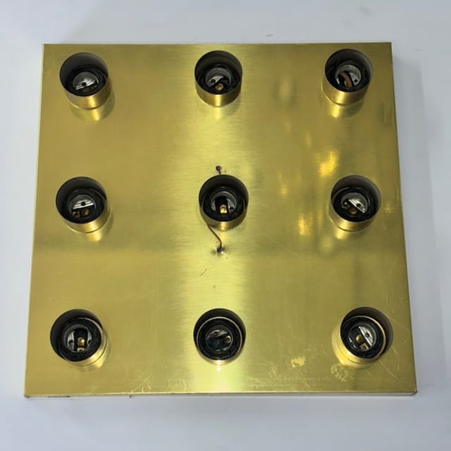 Compra LAMPARA TECHO 'TROPICAL' 939 PB BRONCE BRILLANTE, 9 LUCES