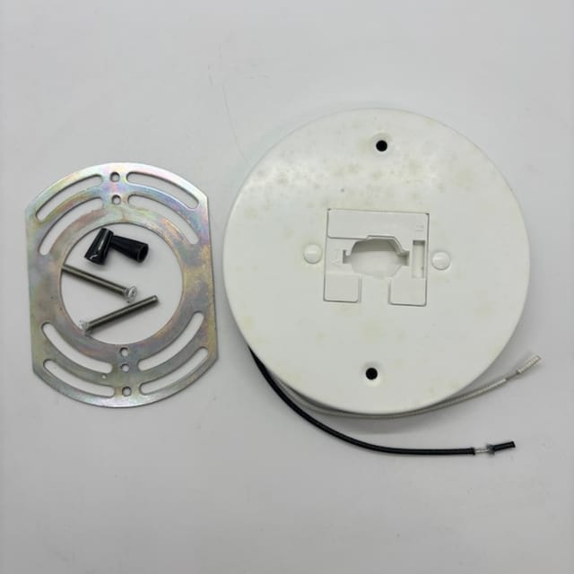 Compra BASE REDONDA PARA 1 LAMPARA TRACK BLANCA W-40WH