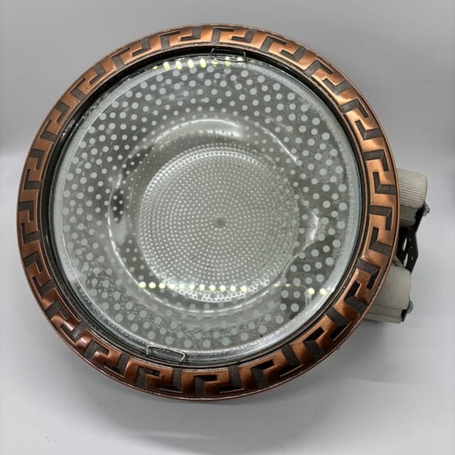 Compra LAMPARA EMPOTRAR E-27 X 1, 6" COBRE MH-1032-6C AGUJERO 160MM