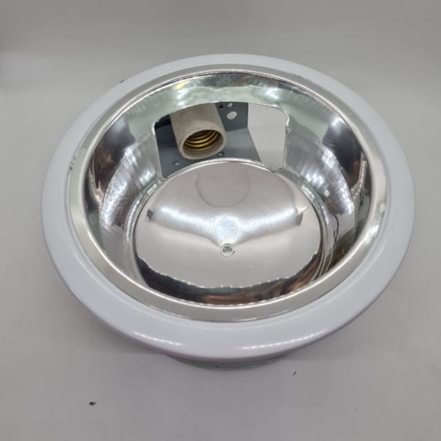 Compra LAMPARA EMPOTRAR E-27 X 1, 6" BLANCA MH-1028-WH AGUJERO 160MM
