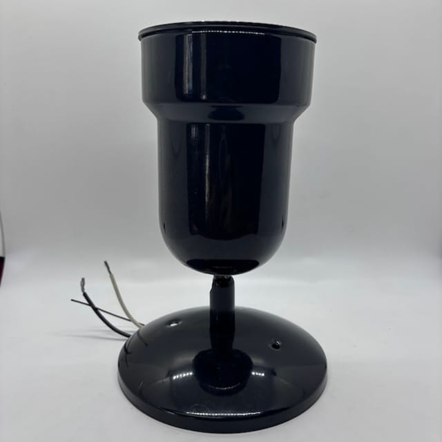 Compra LAMPARA PARA 1 LUZ COLOR NEGRA CK40-1 BK (SIN REFLECTOR)