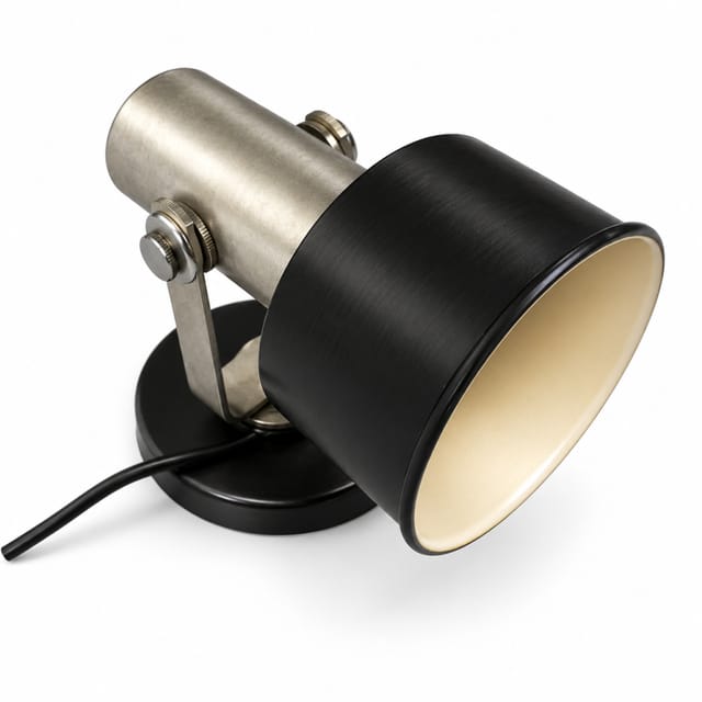 Compra LAMPARA PARED/TECHO DIRIGIBLE CROMADA/NEGRA