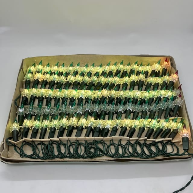 Compra SERIE 100 LUCES CON FLOR DIAMANTE, VERDE
