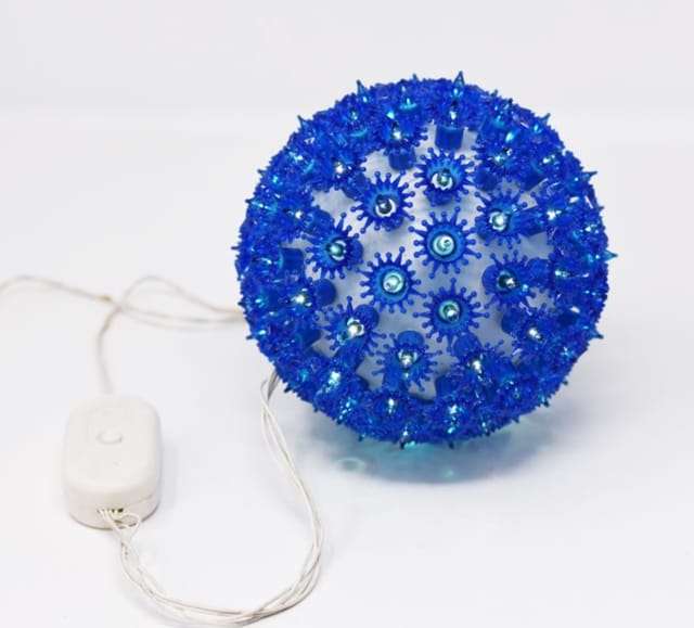 Compra SERIE 100 LUCES ESFERA, AZUL