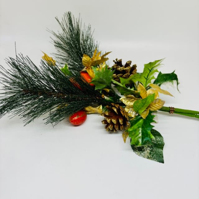 Compra RAMO DECORATIVO NAVIDEÑO 12"