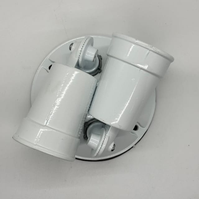 Compra BASE PARA CAJA OCTAGONAL CON 2 SOCKETS, BLANCA MR-3WP