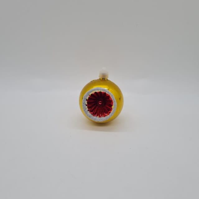 Compra ADORNO NAVIDEÑO REFLECTOR GLITTER NO. 50 ORO (6 UNIDADES)