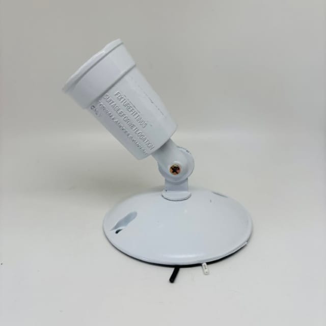 Compra BASE PARA CAJA OCTAGONAL CON 1 SOCKET, BLANCA