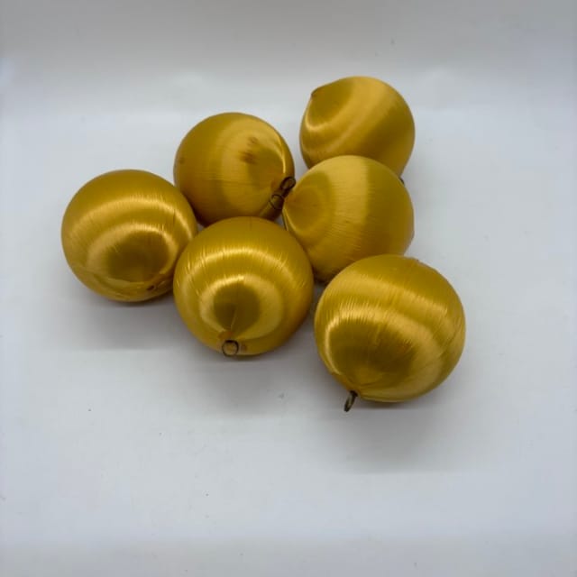 Compra ESFERA HILO CORRUGADA #60 ORO (6 UNIDADES)