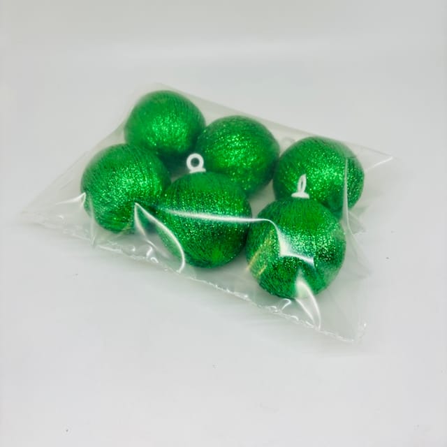 Compra ESFERA HILO METAL NO.3, 2" VERDE (6 UNIDADES)