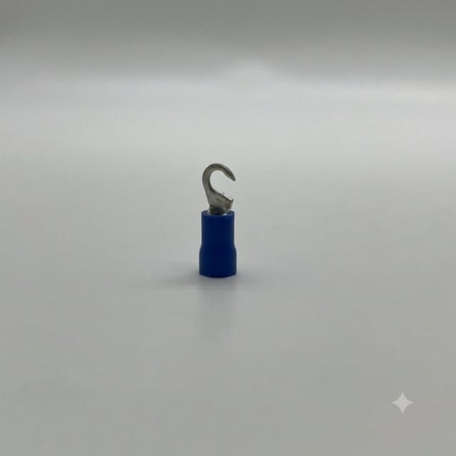 Compra TERMINAL AISLADA GANCHO AWG16-14 AZUL TORNILLO 6 12-1295