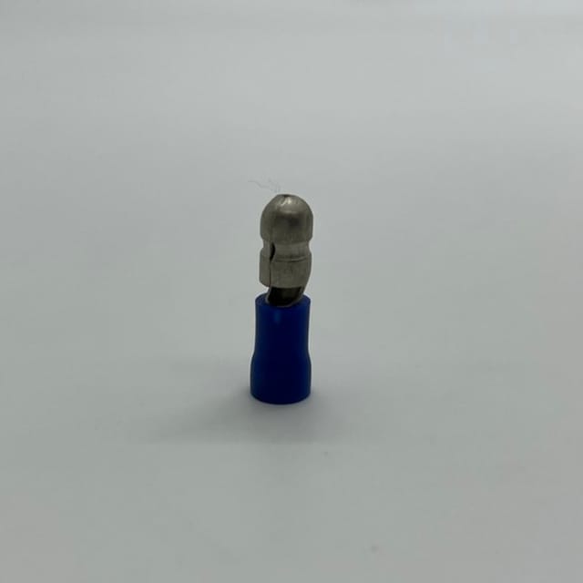 Compra TERMINAL AISLADA MACHO REDONDA GRANDE AWG16-14 AZUL