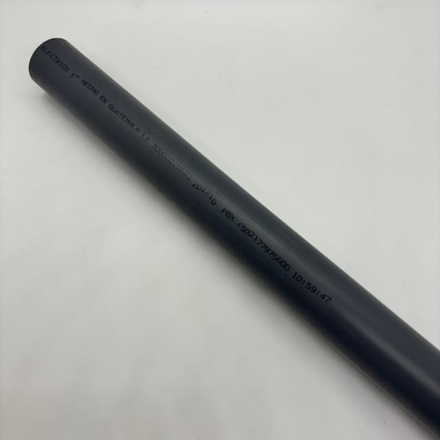 Compra TUBO DUCTO PVC GRIS 1" X 3 METRO