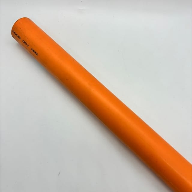 Compra TUBO DUCTO PVC NARANJA 1" X 3 METRO