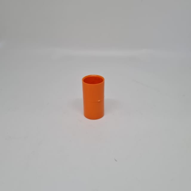 Compra COPLA TUBO DUCTO PVC ANARANJADA 1/2"