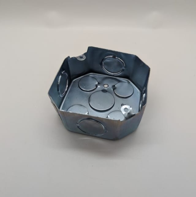 Compra CAJA OCTAGONAL GALVANIZADA COMB