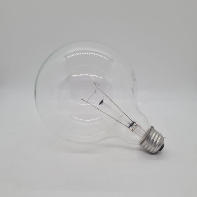 Compra BOMBILLA INCANDESCENTE GLOBO G40 5" CLARA  75W